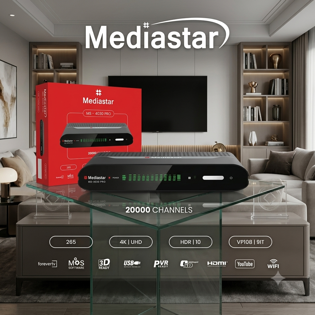 گیرنده دیجیتال مدیااستار ۴۰۳۰ پرو اصل
