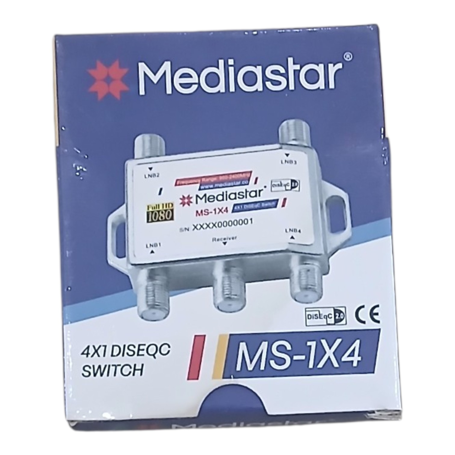 سوییچ انتن مدیااستار 1 به 4